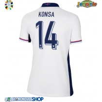 Maglie da calcio Inghilterra Ezri Konsa #14 Prima Maglia Femminile Europei 2024 Manica Corta